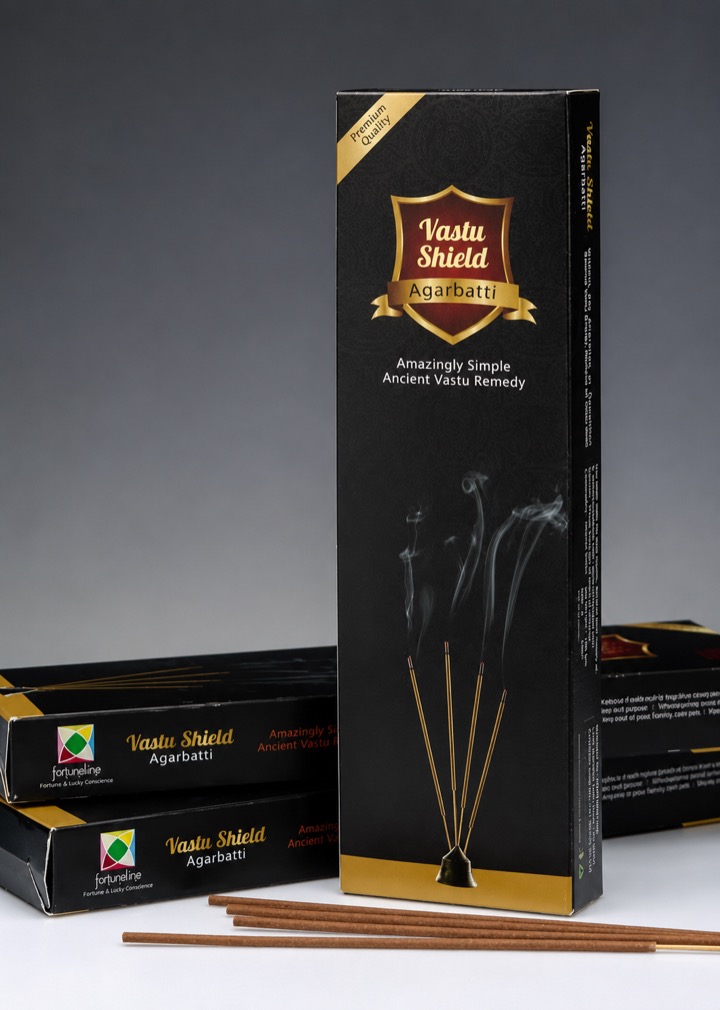 VastuShield Agarbatti packaging