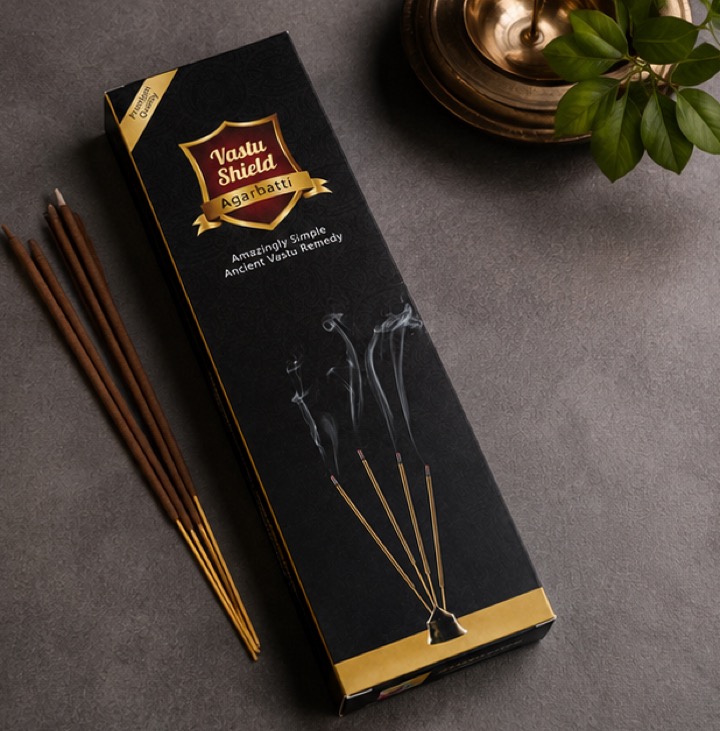 VastuShield Agarbatti box with loose incense sticks